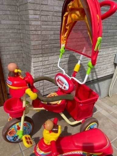 アンパンマン  三輪車　デラックス