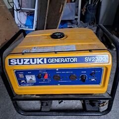 ほぼ決まりましたので一時御問い合わせはストップします。～スズキエンジン発電機