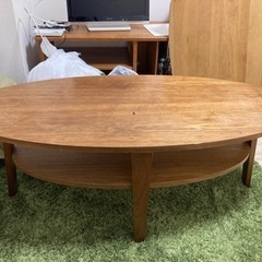 木製　ローテーブル　