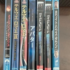DVD、BluRayディスク 7枚