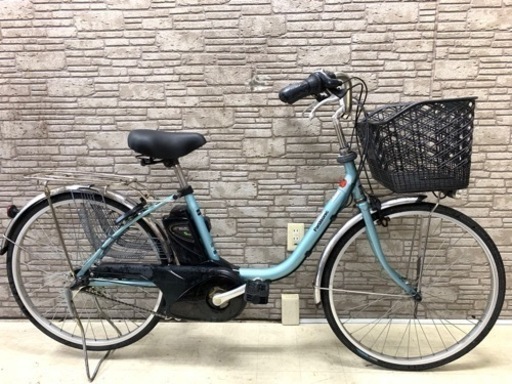 東京23区配達無料　新基準 Panasonic パナソニック ビビ　5Ah 電動自転車☆中古☆パナ ⑦