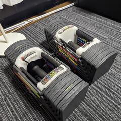 可変式ダンベル、筋トレ器具各種