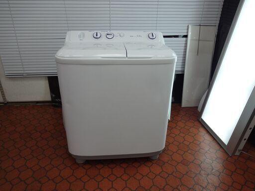 ID  311510 　2槽式洗濯機　ハイアール　5.5K　打痕あり　２０１８年製　JW-W55E