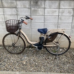 【ネット決済】[お取引きが決まりました]ジャンク品　電動自転車