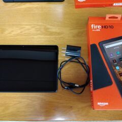 【ネット決済】Fire HD 10 タブレット、専用ケースセット...