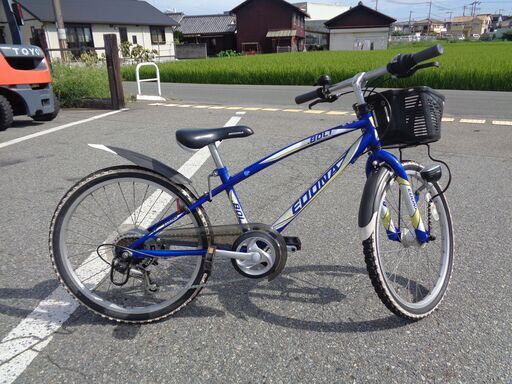 SEDONA T.BOLT 6速 22インチ ジュニアサイクル 青 (143)
