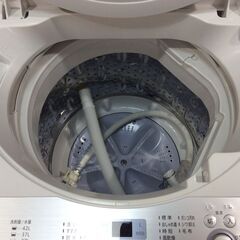 5/22受渡済）JT5155【SHARP/シャープ 4.5㎏洗濯機】美品 2019年製