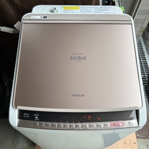 ［受け渡し者様決定］◆2018年製　HITACHI 洗濯乾燥機　9kg/5kg　BW-DV90C◆