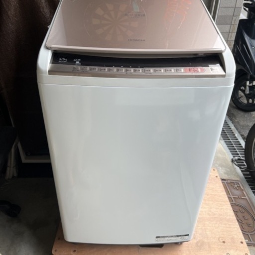 受け渡し者様決定］◇2018年製 HITACHI 洗濯乾燥機 9kg/5kg BW-DV90C◇