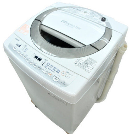 リユース品　東芝　7kg　洗濯機　AW-7DE2（W)　2015