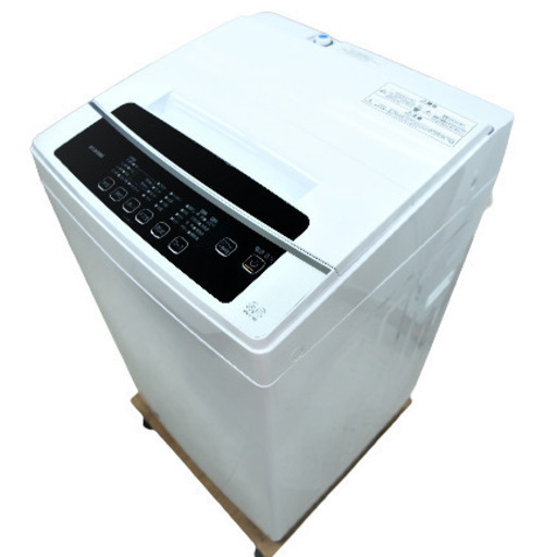 リユース品　アイリス　6kg　洗濯機　IAW-T602E　2020