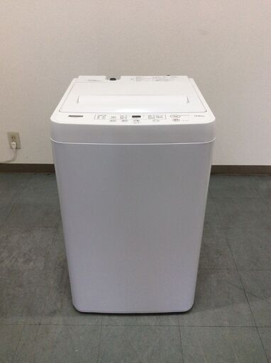 （10/15受渡済）YJT5030【YAMADA/ヤマダ 4.5㎏洗濯機】極美品 2022年製 YWM-T45H1 家電 洗濯 簡易乾燥付