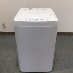 （10/15受渡済）YJT5030【YAMADA/ヤマダ 4.5㎏洗濯機】極美品 2022年製 YWM-T45H1 家電 洗濯 簡易乾燥付