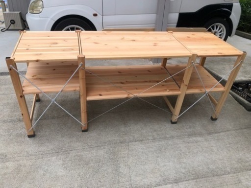 スポーツ IKEA(イケア)  IVAR(イーヴァル)  木棚 大きめ