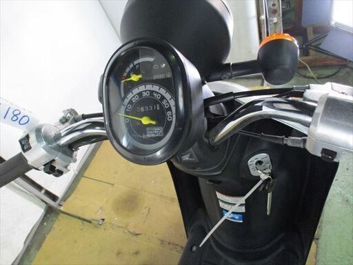 C180★原付バイク★ＨＯＮＤＡ★ＴＯＤＡＹ　シルバー　50ｃｃ以下　走行距離6331キロ