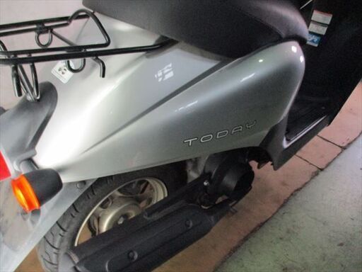 C180★原付バイク★ＨＯＮＤＡ★ＴＯＤＡＹ　シルバー　50ｃｃ以下　走行距離6331キロ
