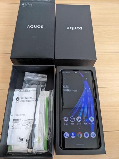 aquos zero2　Astro Black