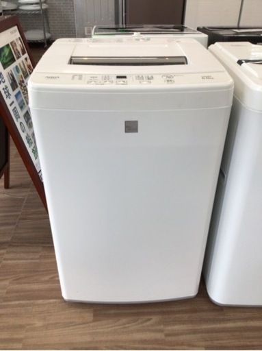 洗濯機 アクア AQR-S6E5 2017年製 6.0kg