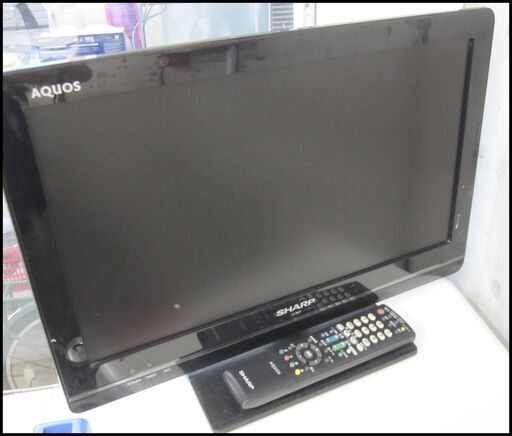 品質保証☆配達有り！6600円 シャープ 19型 液晶テレビ リモコン付き 2011年製