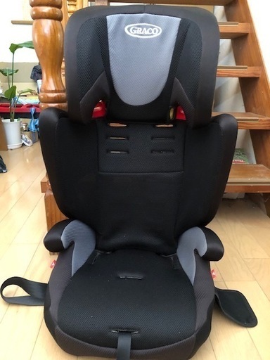 Graco　エアポップ　シンプルグレー　ジュニアシート3歳から