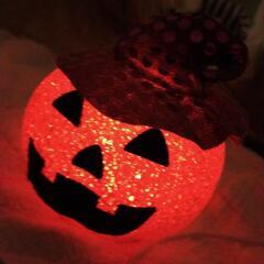 光る ハロウィン　かぼちゃ　ランタン
