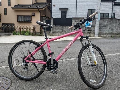 マウンテンバイク　ルイガノ　LGS-FIVE　420mm 24速　26インチ　超美品　狭山市引取限定　さくらピンク