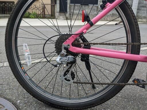 マウンテンバイク　ルイガノ　LGS-FIVE　420mm 24速　26インチ　超美品　狭山市引取限定　さくらピンク マウンテンバイク ルイガノ LGS-FIVE 420mm 24速 26インチ 超美品 狭山