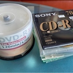 未使用品】DVD-R & CD-Rセット