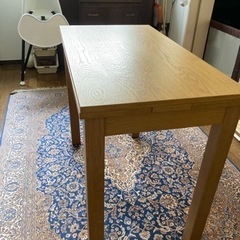 【取引中】IKEA　BJURSTA　エクステンションテーブル　伸長　