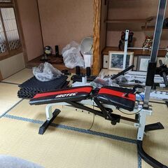 トレーニングベンチ★インクラインデクライン★ラットプル★アームカール★オプション多数★