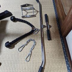 トレーニングベンチ★インクラインデクライン★ラットプル★アームカール★オプション多数★