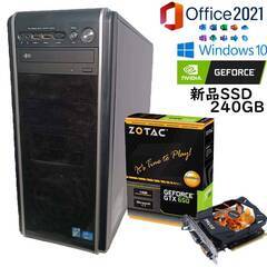 ゲーミングPC/CORE i7 3770/GTX650/Micr...