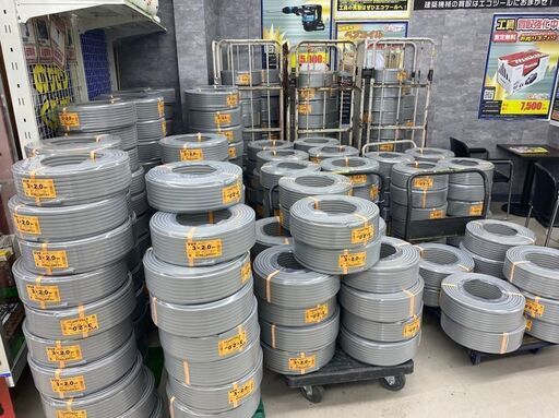 エコツール知立店】[未開未使用]VVFケーブル 複数点 【愛知県/名古屋市 