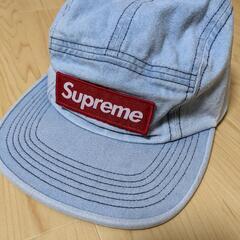 18fw supreme Washed Chino Twill Camp Cap