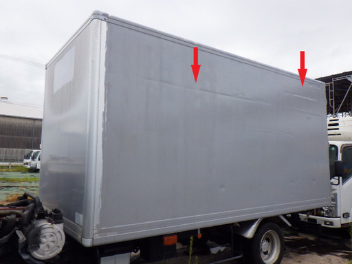 アルミバン ボデー 2ｔ 小型 箱 コンテナ 物置 DIY 倉庫 トラック 