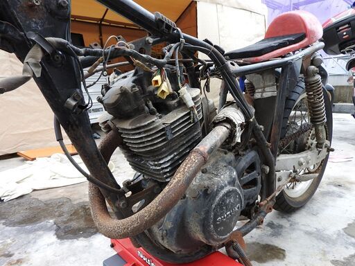 【ご成約】希少　DR500 欠品多数　部品取り車
