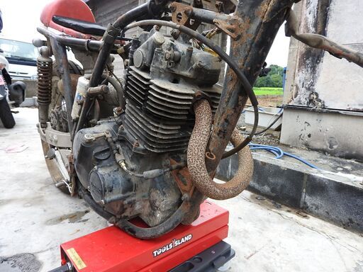 【ご成約】希少　DR500 欠品多数　部品取り車