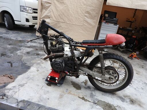 【ご成約】希少　DR500 欠品多数　部品取り車