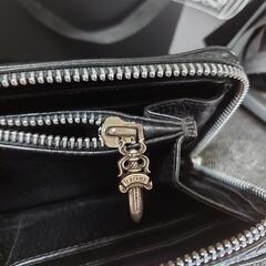 CHROME HEARTS　Fジップ　３セメタリークロスウォレット　クロムハーツ