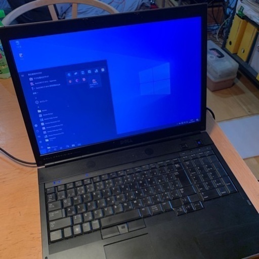 （売約済）訳アリ大特価！高スペックi7,メモリー8G。高画質17インチ大画面PC！ Dell precision M6500② win10Pro64bit