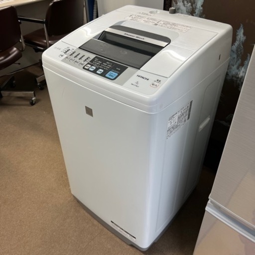 HITACHI 全自動洗濯機 NW-Z79E3 7kg 日立 洗濯機 2017年製 縦型 白い約束