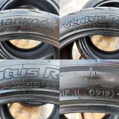 245/40R18　4本　ハンコックベンタス　ＧＴＲ，ＷＲＸ，ランエボなどに