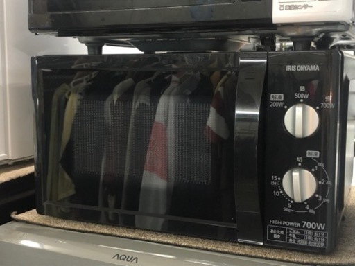 注！！東日本専用レンジ【アイリスオーヤマ】2020年製　電子レンジ 50Hz専用