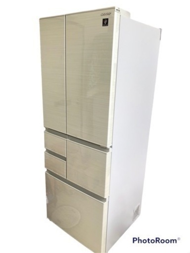 【美品❗️】SHARP シャープ 冷凍冷蔵庫 フレンチドア SJ-F501F 502L プラズマクラスター 2019年 雪下シャキット野菜室