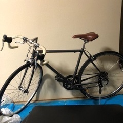 ロードバイク２７インチ　新古品　フロント３段、リア6段、18段　変速機シマノ製 ロードバイク27インチ 新古品 フロント3段、リア6段、18段 変速機