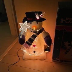 ムービングファイバースノーマン18 クリスマスイルミネーションに^_^