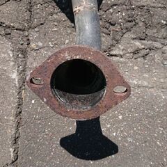 【お話し中】ハイラックスサーフ　ＫＺＮ130Ｗ　4本跳ね上げ斜め出しマフラー