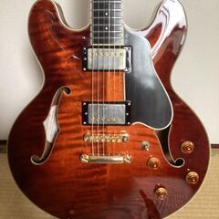 [値下げしました]Eastman フルアコ T-186MX Antique Red