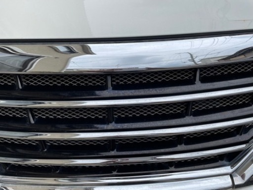 バンパー送料 ◎入手困難◎ 日産 セレナ C26 前期 アドミレイション 社外 メッキ 黒