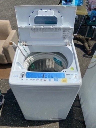 HITACHI 洗濯機  エアジェット乾燥機能付き　　洗濯容量７kg       286